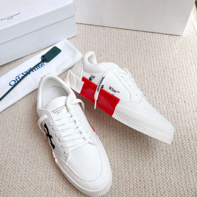 Tênis Off-White Vulcanized Low Canvas White - ENCOMENDA