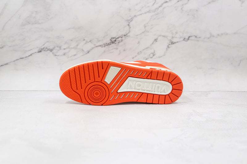 Louis Vuitton Trainer Monogram Denim Orange - Encomenda