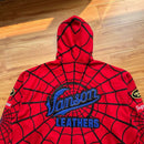 Moletom Vanson Leathers x Supreme Spider-Man Red - Encomenda