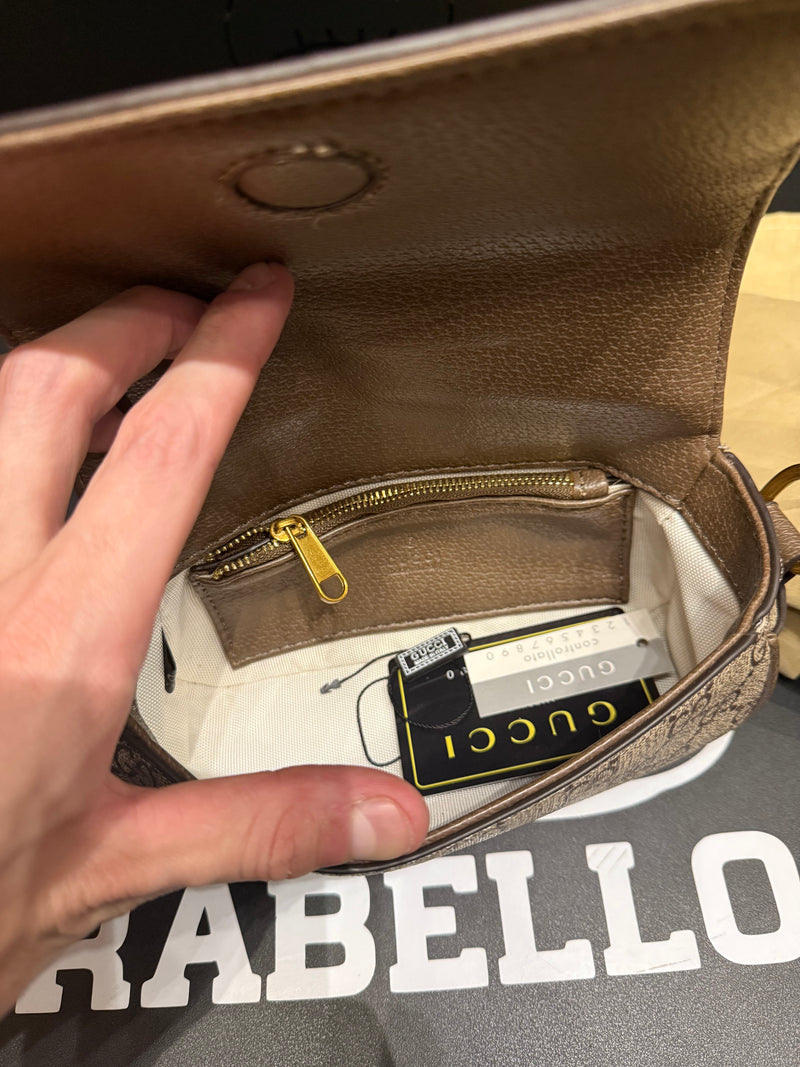 Bolsa Gucci Feminina Slim Couro Crossbody - Pronta Entrega