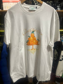 Camiseta Casablanca Orange Branca - Pronta Entrega