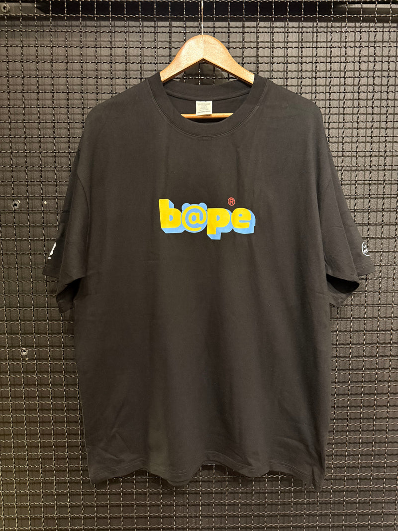 Camiseta A Bathing Ape x BE@RBRICK  BE@RTEE Black - Pronta Entrega