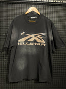Camiseta Hellstar Classic Glitter Tee Black - Pronta Entrega
