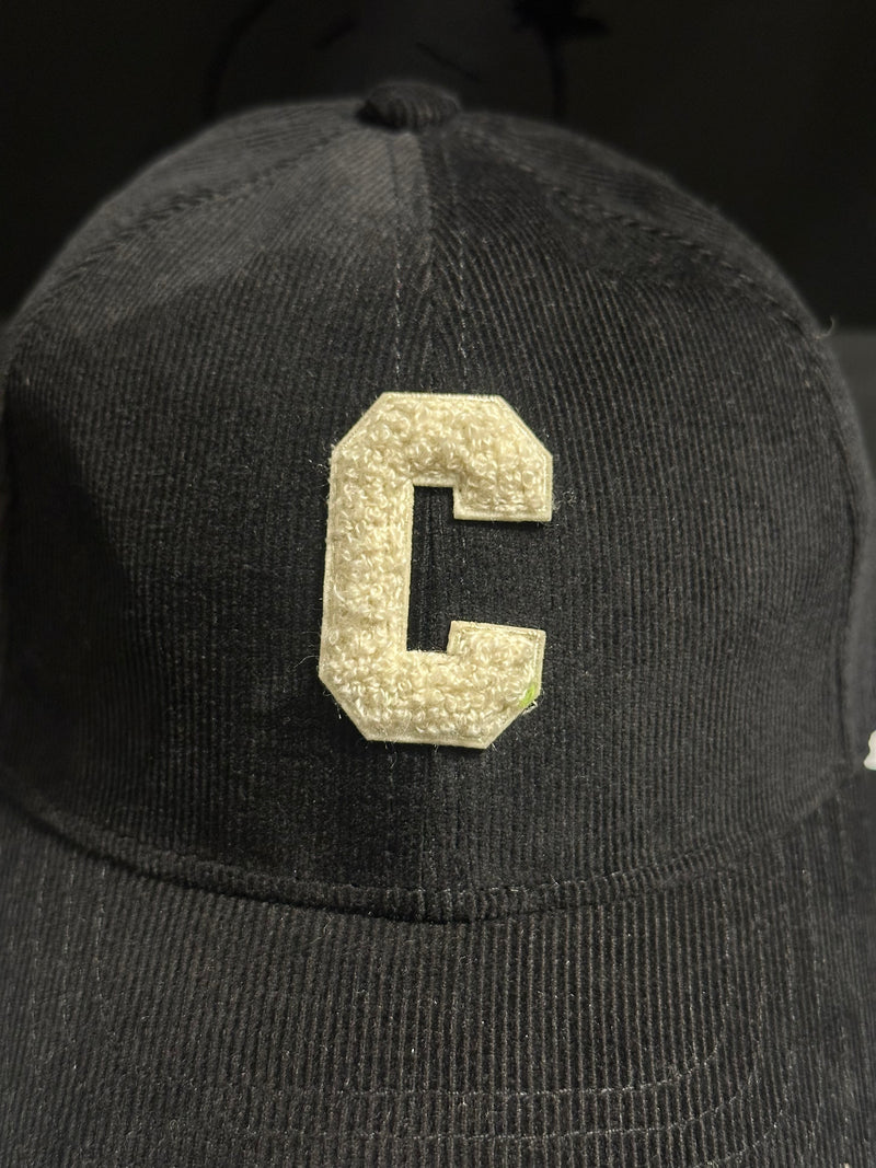 Boné Algodão Aba Curva Beisebol Celine Black - Pronta Entrega
