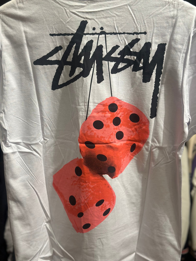 Camisa Stussy Dados Branca - Pronta Entrega