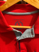 Camisa Polo Aleatory Azul/Vermelho - Pronta Entrega