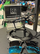 Óculos Rayban Armação Preto Clip-On 3 em 1 Multi Cores - Pronta Entrega