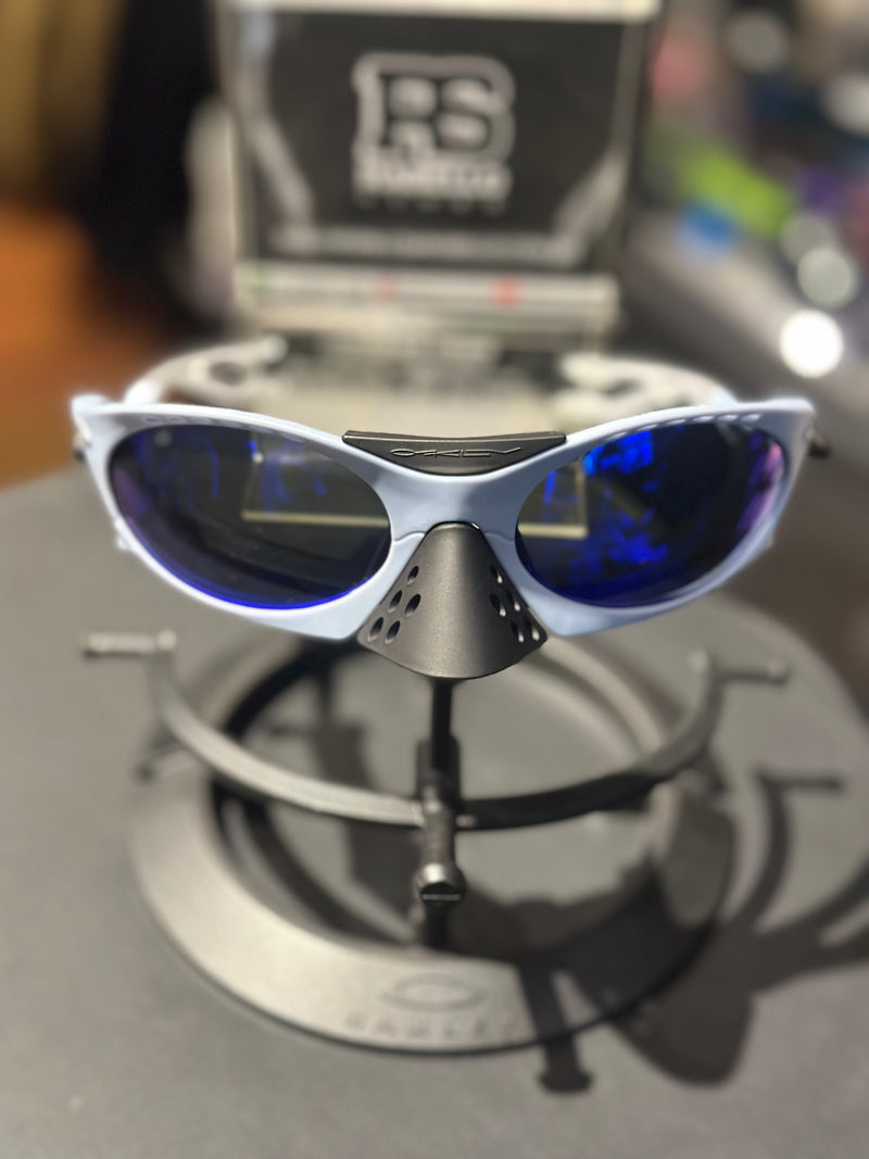 Óculos Oakley PLANTARIS Azul Lente Safira - Pronta Entrega