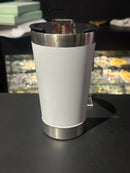 Copo Stanley Branco Com Abridor de Lata 473ML - Pronta Entrega