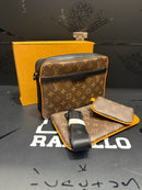 Bolsa Louis Vuitton Bag Trio Messenger Cobalt Marrom - Pronta Entrega