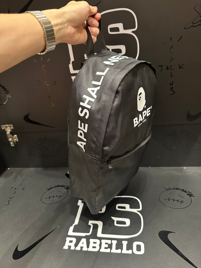 Mochila BAPE Abathing Ape Preta - Pronta Entrega