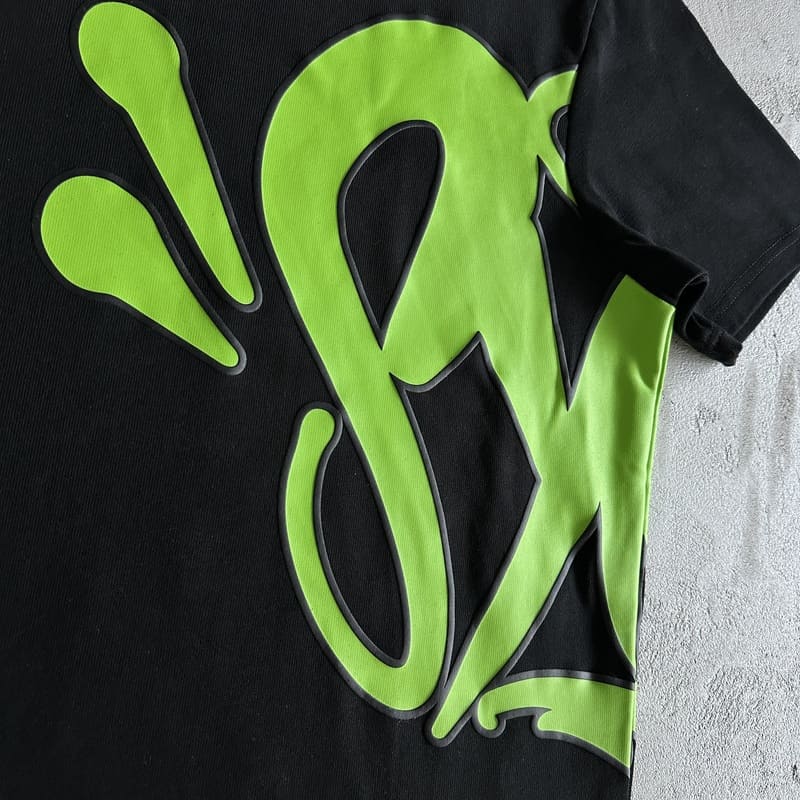 Camiseta Synaworld OG Logo Black/Green - Encomenda