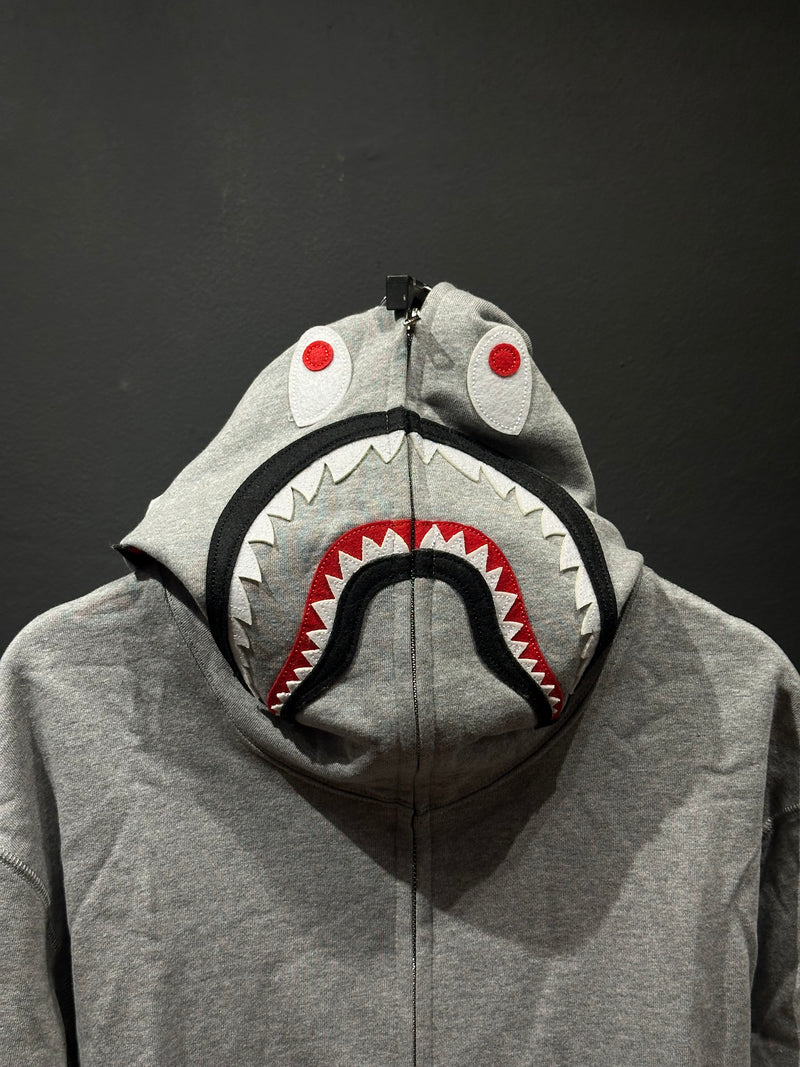 Jaqueta Bape Camo Shark Gray Full Zip - Pronta Entrega