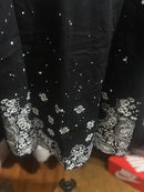 Camiseta Amiri Bandana Preta - Pronta Entrega