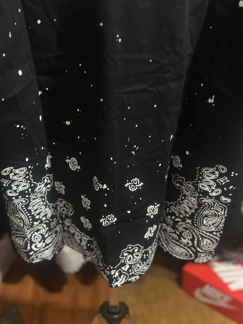 Camiseta Amiri Bandana Preta - Pronta Entrega