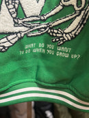 Jaqueta Varsity Louis Vuitton Green - Pronta Entrega