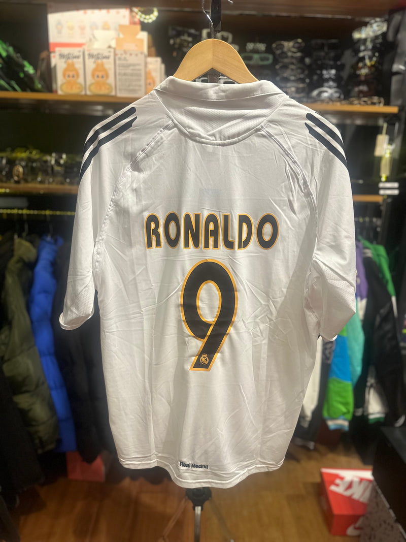 Camisa Vintage Adidas Real Madrid Season 05/06 Ronaldo Fenômeno