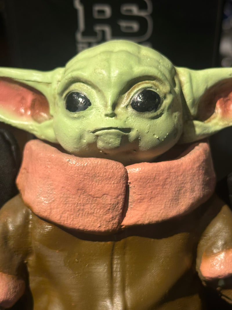 Boneco de Ação Baby Yoda 12cm Resina - Pronta Entrega