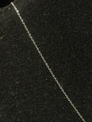 Corrente Veneziana Prata Escapulário “Orai e Vigiai/Fé” 35 CM - Pronta Entrega