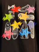 Camiseta BAPESTA Preta - Pronta Entrega