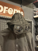 Jaqueta Moletom CP Company Black Goggle Hoodie - Pronta Entrega