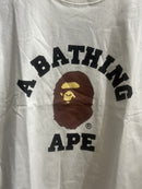 Camiseta BAPE A Bathing Ape Branca - Pronta Entregar