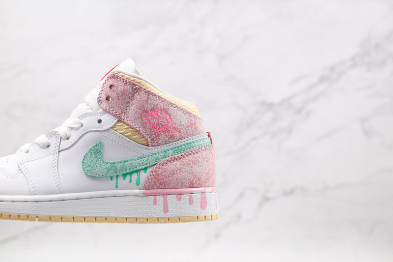 Jordan 1 Mid Paint Drip - Encomenda