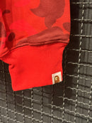 Jaqueta Bape Shark Camo Red Duo Hoodie - Pronta Entrega