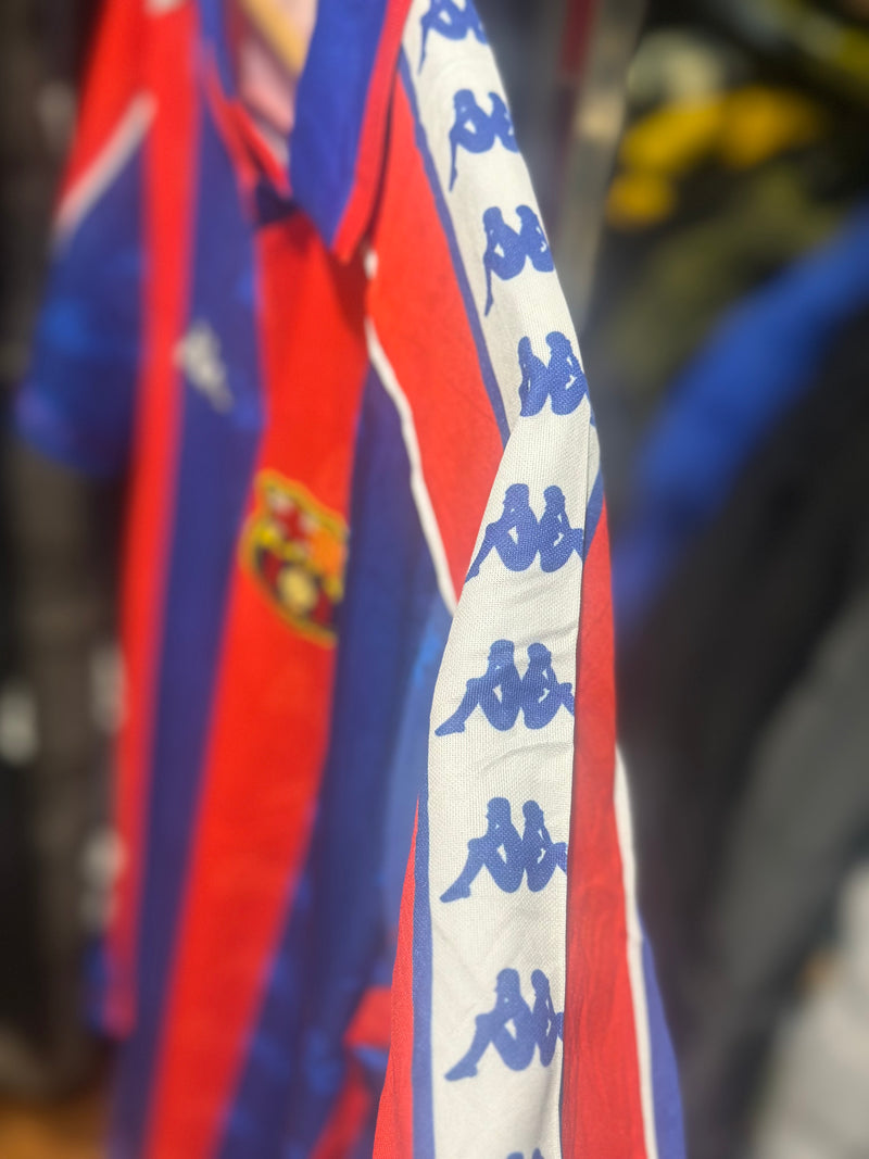 Camisa Vintage Kappa Barcelona Season 94/95 - Pronta Entrega