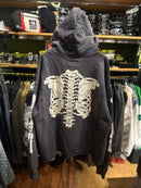 Moletom Saint Skeleton Cinza - Pronta Entrega