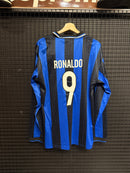 Camisa Umbro Internazionale De Milão Manga Longa 1997/98 Ronaldo