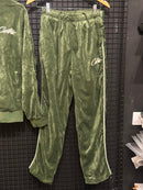 Conjunto Corteiz VVS Velour Jacket Green - Pronta Entrega