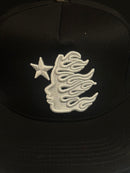 Boné Hellstar Aba Reta Black - Pronta Entrega