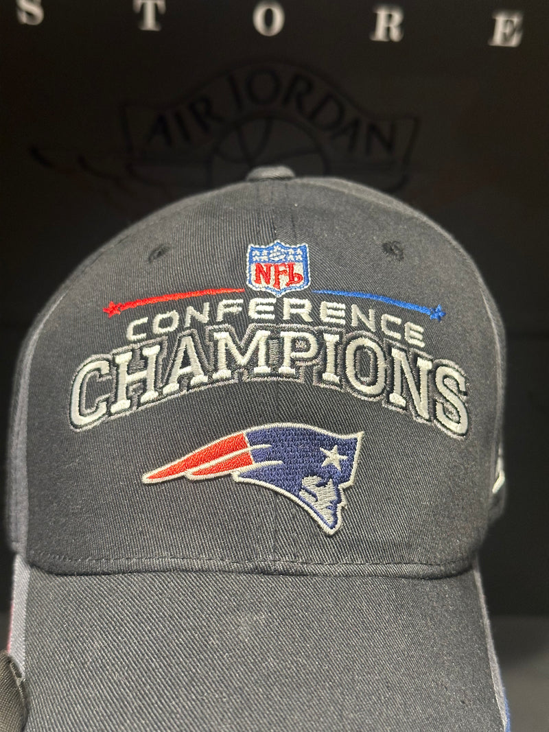 Boné Aba Curva New Era NFL New England Patriots Conference Champions  - Pronta Entrega