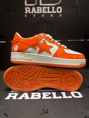 Tênis BAPE A Bathing APE Court Sta Orange - Pronta Entrega