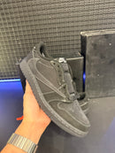 Tênis Travis Scott x Air Jordan 1 Low OG Black Phantom - Pronta Entrega