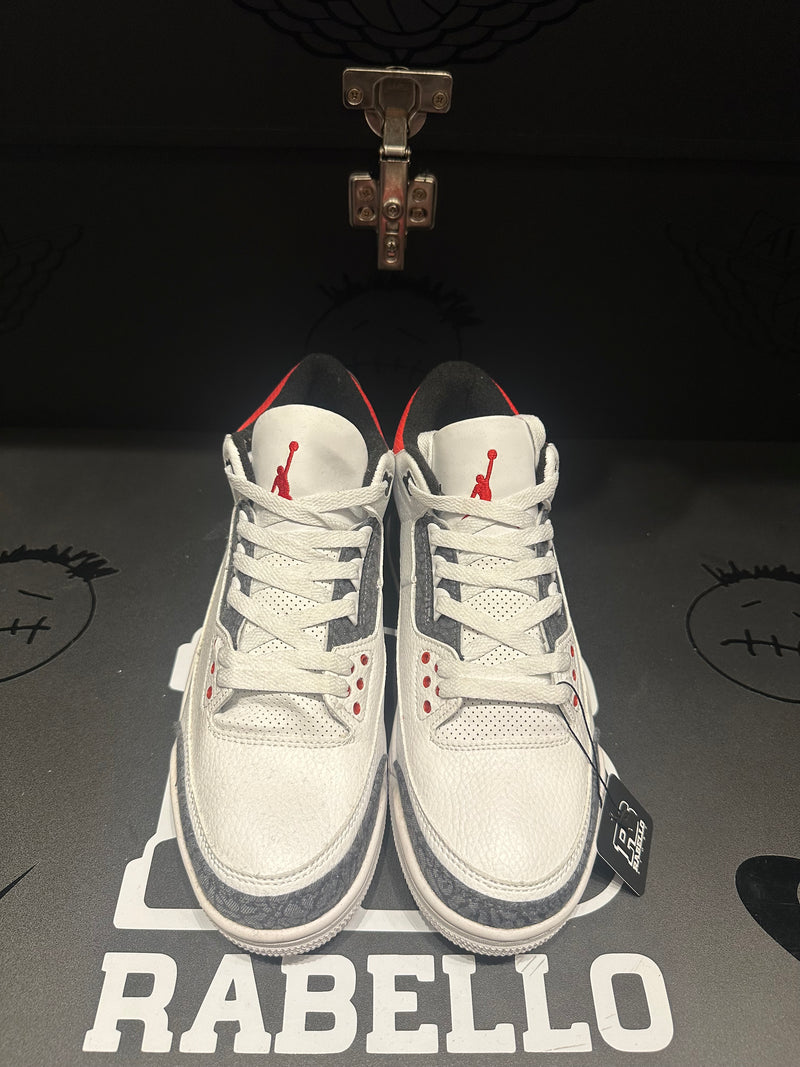Tênis Nike Air Jordan 3 SE "Fire Red Denim" - Pronta Entrega