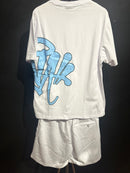 Conjunto Syna Camiseta + Short White - Pronta Entregah