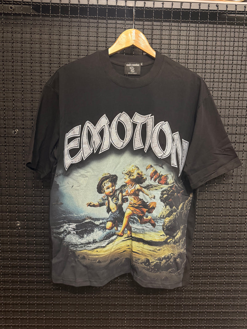 Camiseta Mixed Emotions 2 Kids Black - Pronta Entrega