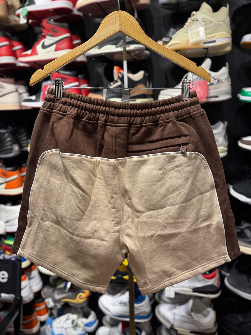 Conjunto Synaworld Pipe Hoodie & Shorts Bege - Pronta Entrega