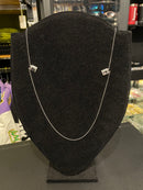 Colar Aço Escapulário com Cruz 60 CM - Pronta Entrega