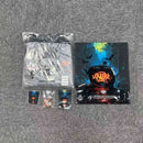 Conjunto Synaworld 'Syna Logo' Shell Black/Orange - Encomenda