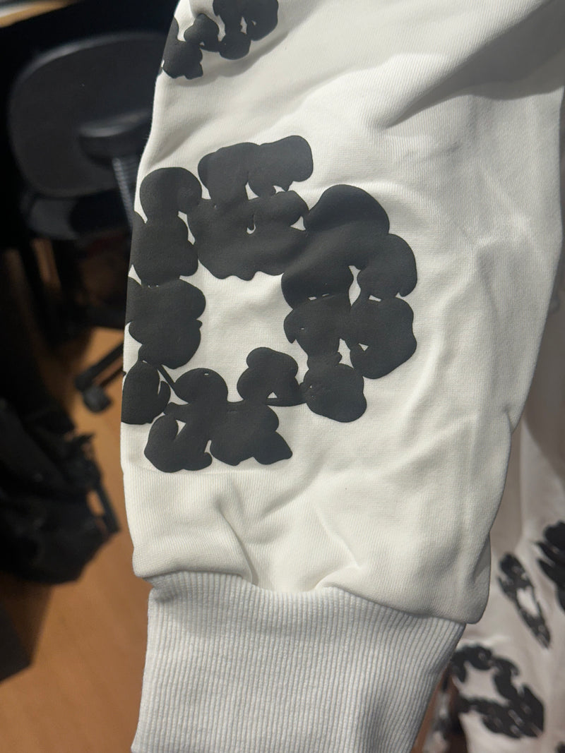 Conjunto Denim Tears White/Black Moletom + Calça - Pronta Entrega