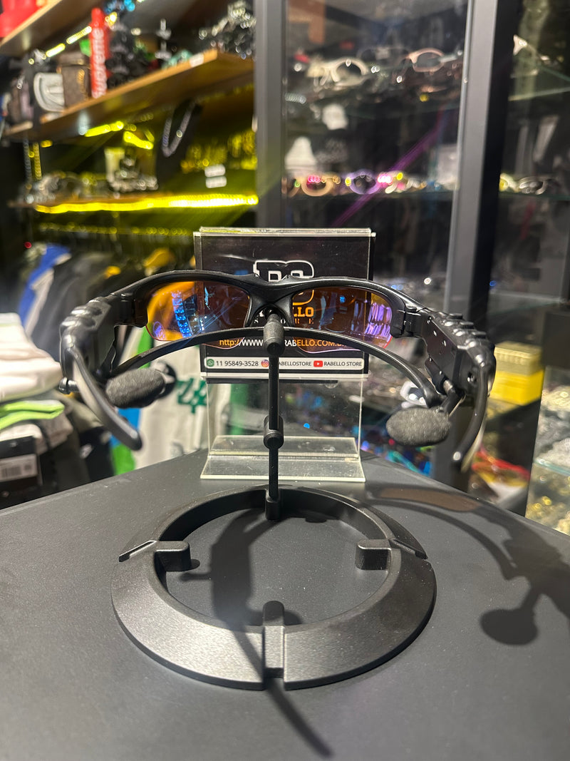 Óculos Oakley Thump Lente Prizm com Fone de Ouvido Bluetooth - Pronta Entrega