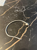 Bracelete Pandora Moments com Fecho De Coracao Prata - Pronta Entrega