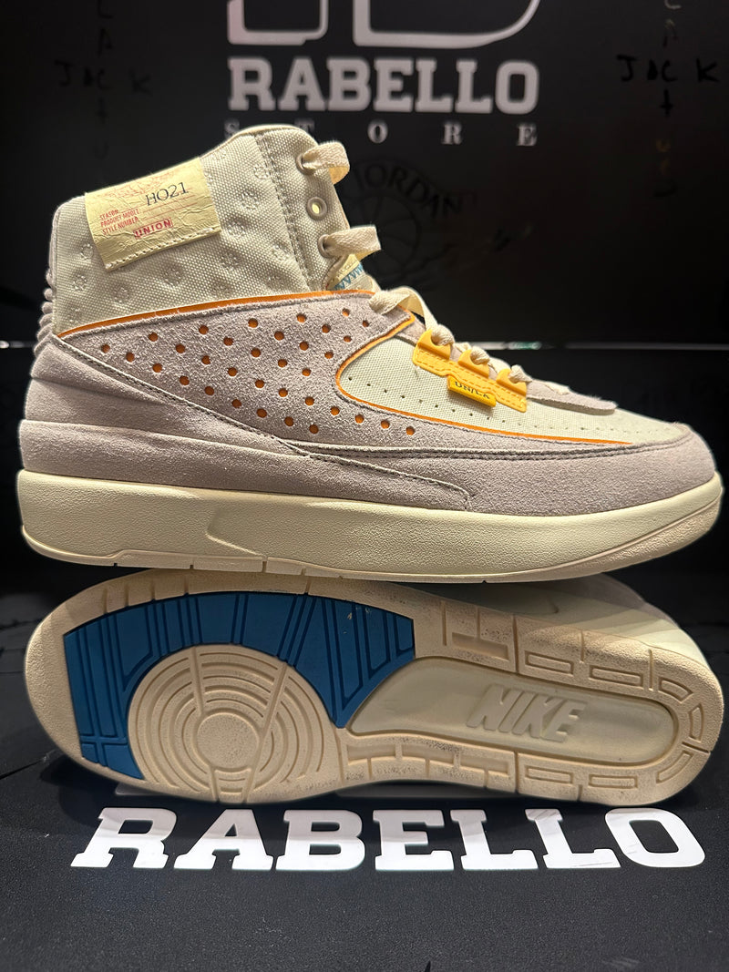Tênis Nike Air Jordan 2 X Union LA “Rattan” - Pronta Entrega
