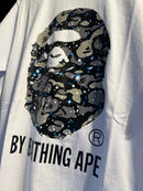 Camiseta BAPE Branco - Pronta Entrega