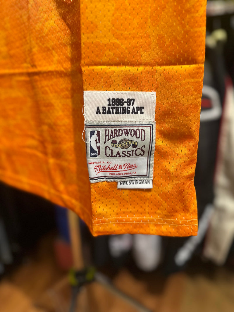 Jersey BAPE NBA Los Angeles Lakers Gold BAPE