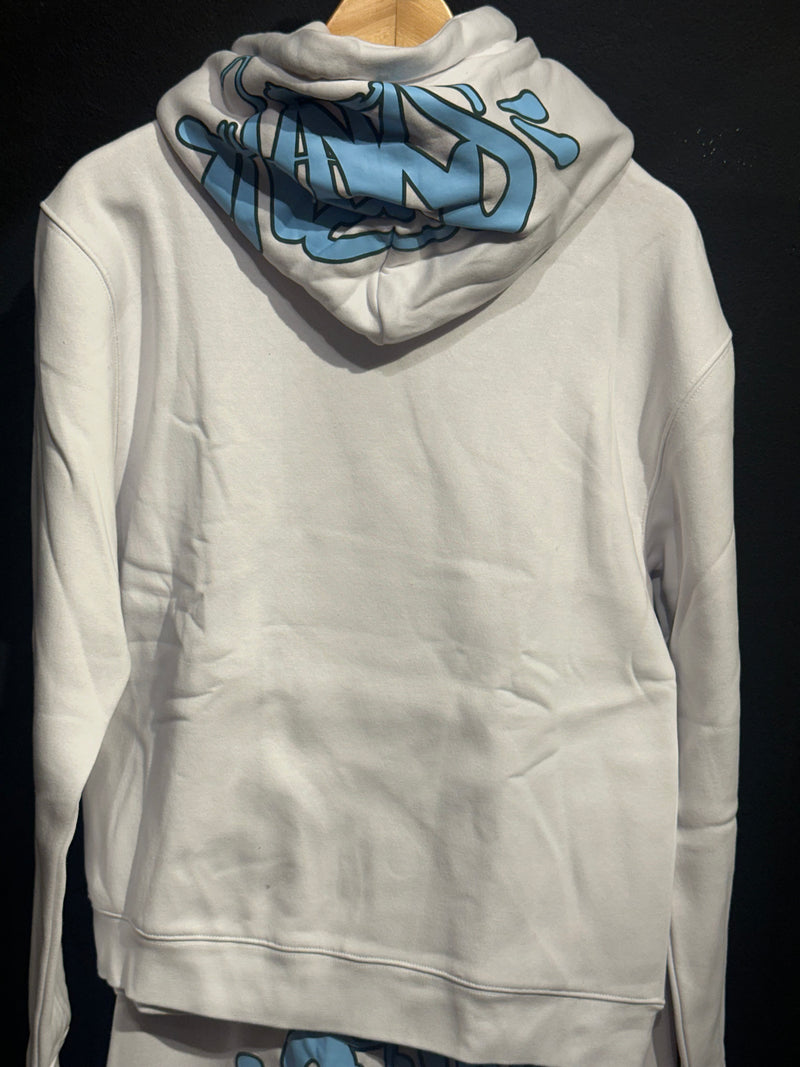 Conjunto Syna Moletom “Forgives Me” White - Pronta Entrega