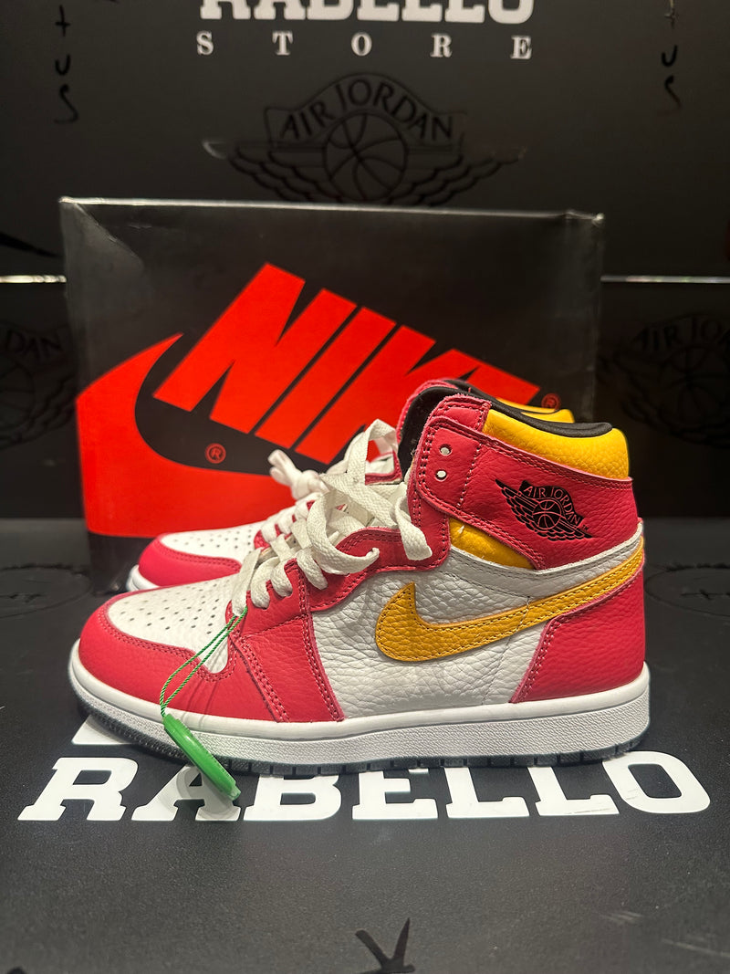 Tênis Nike Air Jordan 1 High OG Light Fusion Red - Pronta Entrega